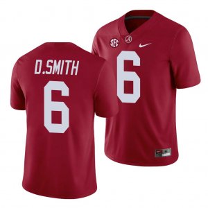 Men's Alabama Crimson Tide #6 DeVonta Smith Game Crimson NCAA College Football Jersey 2403OAKA5